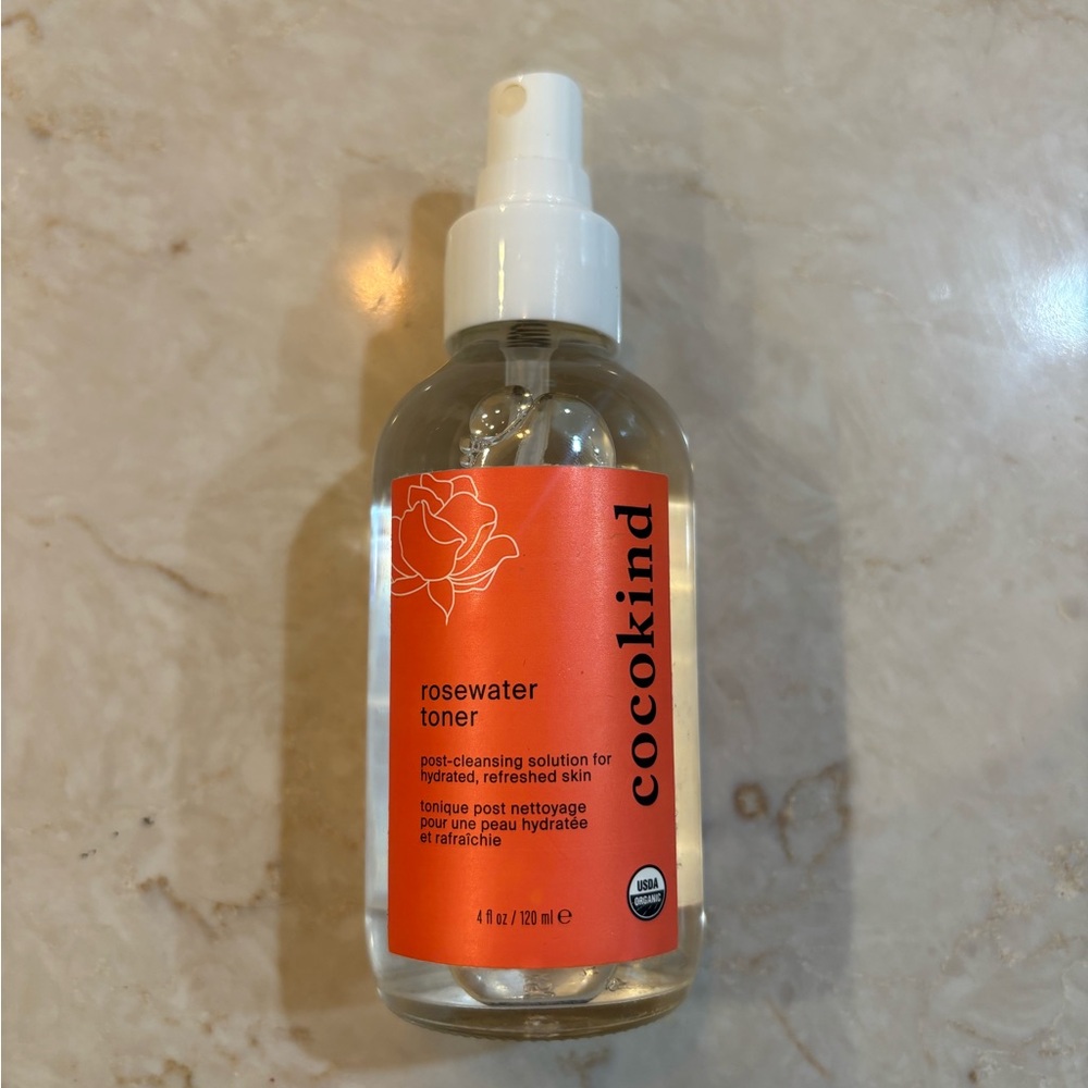 Cocokind Rosewater Toner - Orange
